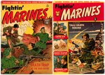 "FIGHTIN' MARINES" COMPLETE RUN OF 12 ST. JOHN ISSUES (FIRST CANTEEN KATE).