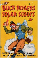 "BUCK ROGERS SOLAR SCOUTS" MANUAL WITH ENVELOPE.