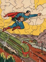 "SUPERMAN PICTURE PUZZLES" SCARCE BOXED SET.