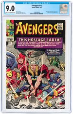 "AVENGERS" #12 JANUARY 1965 CGC 9.0 VF/NM.