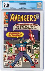 "AVENGERS" #16 MAY 1965 CGC 9.0 VF/NM.