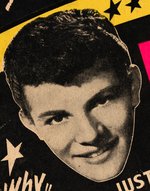 RARE "THE BIGGEST SHOW OF STARS FOR 1960" CONCERT POSTER FRANKIE AVALON, ISLEY BROTHERS AND MORE.
