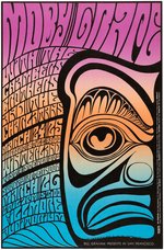 BILL GRAHAM BG-56 CONCERT POSTER FEATURING MOBY GRAPE.