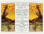 BILL GRAHAM CONCERT POSTER BG-250 FEATURING CHUCK BERRY & ERIC BURDON & WAR.