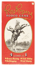 "ROY ROGERS RODEO GAME/4 GAMES IN 1."