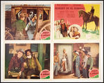 ROY ROGERS IN "SUNSET IN ELDORADO" LOBBY CARD SET.