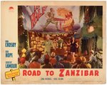 BOB HOPE, BING CROSBY & DOROTHY LAMOUR "ROAD TO ZANZIBAR" LOBBY CARD LOT.