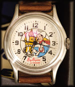 "ROY ROGERS & TRIGGER" BOXED WRIST WATCH BY FOSSIL.