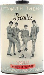 "WITH THE BEATLES" TALC TIN.