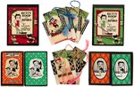 BETTY BOOP BRIDGE SCORE PADS, TALLY CARD & CARD DECKS LOT.