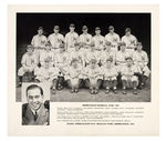 MINNEAPOLIS MILLERS 1938 PRE-ROOKIE TED WILLIAMS TEAM PHOTO PREMIUM.