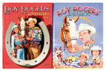 "ROY ROGERS ADVENTURES NO. 1/NO.2" ENGLISH HARDCOVERS BY DEAN.