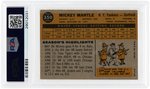 1960 TOPPS #350 MICKEY MANTLE PSA EX 5.