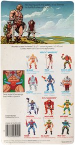 MASTERS OF THE UNIVERSE "HE-MAN" ON 12BK CARD.