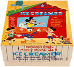 "MICKEY MOUSE CLUB ICE CREAMER/LOONY-KINS" BOXED SET PAIR.