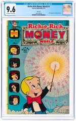 "RICHIE RICH MONEY WORLD" #1 SEPTEMBER 1972 CGC 9.6 NM+ (FILE COPY).