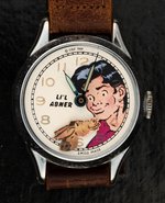 "LI'L ABNER ANIMATED WRIST WATCH" BOXED WATCH.