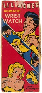 "LI'L ABNER ANIMATED WRIST WATCH" BOXED WATCH.