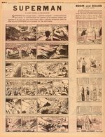 "ST. LOUIS POST DISPATCH" 1939 NEWSPAPER COMICS SECTION WITH SUPERMAN, POPEYE, BUCK ROGERS & OTHERS.