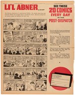 "ST. LOUIS POST DISPATCH" 1939 NEWSPAPER COMICS SECTION WITH SUPERMAN, POPEYE, BUCK ROGERS & OTHERS.