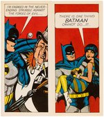 BATMAN 1966 HALLMARK GREETING CARD SET.