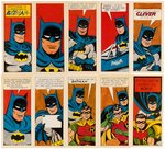 BATMAN 1966 HALLMARK GREETING CARD SET.