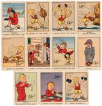 "SKIPPY WHEATIES" PREMIUM CARD SET.