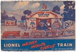 "LIONEL MICKEY MOUSE CIRCUS TRAIN" BOXED SET.