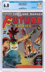 "FUTURE COMICS" #1 JUNE 1940 CGC 6.0 FINE.