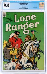 "THE LONE RANGER" #10 APRIL 1949 CGC 9.0 VF/NM MILE HIGH PEDIGREE.