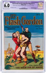 "FLASH GORDON STRANGE ADVENTURE MAGAZINE" #1 DECEMBER 1936 RESTORED CGC SLIGHT (C-1) 6.0 FINE.