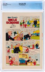 "FOUR COLOR" #386 MARCH 1952 CGC 9.0 VF/NM (UNCLE SCROOGE & DONALD DUCK) MILE HIGH PEDIGREE.