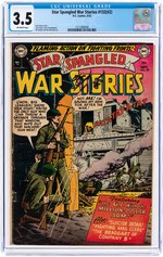 "STAR SPANGLED WAR STORIES" COMPLETE RUN (5 CGC GRADED).