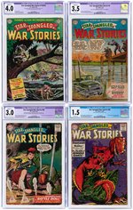 "STAR SPANGLED WAR STORIES" COMPLETE RUN (5 CGC GRADED).