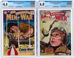 "ALL-AMERICAN MEN OF WAR" NEAR COMPLETE RUN (4 CGC GRADED).