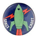 TOM CORBETT “SPACE CADET” LARGE MEMBER’S BUTTON.