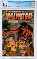 "THIS MAGAZINE IS HAUNTED" #17 MAY 1954 CGC 6.0 FINE.