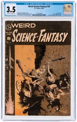 "WEIRD SCIENCE-FANTASY" #29 MAY-JUNE 1955 CGC 3.5 VG+.
