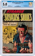 "STRANGE SUSPENSE STORIES" #19 JULY 1954 CGC 5.0 VG/FINE.