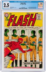 "THE FLASH" #105 FEBRUARY-MARCH 1959 CGC 2.5 GOOD+ (FIRST MIRROR MASTER).