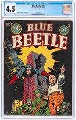 "BLUE BEETLE" #15 OCTOBER 1942 CGC 4.5 VG+.