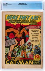 "BLUE BEETLE" #15 OCTOBER 1942 CGC 4.5 VG+.