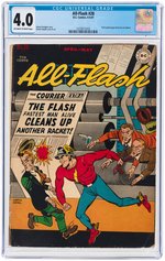 "ALL-FLASH" #28 APRIL-MAY 1947 CGC 4.0 VG.