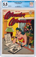 "WONDER WOMAN" #25 SEPTEMBER-OCTOBER 1947 CGC 5.5 FINE-.