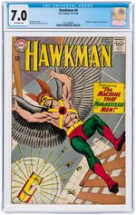 "HAWKMAN" #4 OCTOBER-NOVEMBER 1964 CGC 7.0 FINE/VF (FIRST ZATANNA).