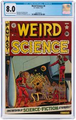 "WEIRD SCIENCE" #8 JULY 1951 CGC 8.0 VF.