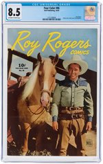 "FOUR COLOR" #86 OCTOBER 1945 CGC 8.5 VF+ (ROY ROGERS).