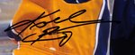 LOS ANGELES LAKERS LEGEND KOBE BRYANT SIGNED OVERSIZED PHOTO.