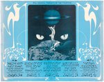 BILL GRAHAM CONCERT POSTER BG-287 FEATURING GRATEFUL DEAD, SANTANA & CREEDENCE CLEARWATER REVIVAL.