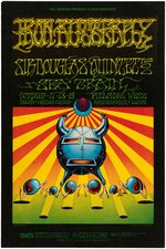 BILL GRAHAM CONCERT POSTER BG-141 FEATURING IRON BUTTERFLY.